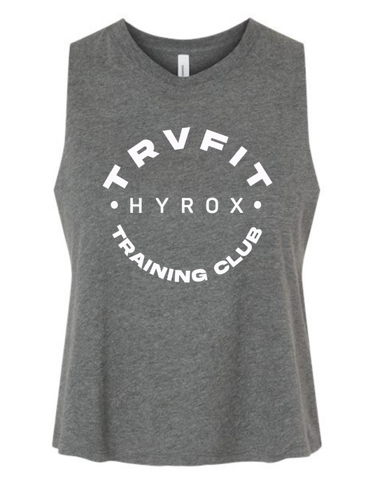 Hyrox Racerback Crop Tank