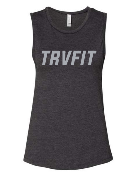 Women's Grey Muscle Tank