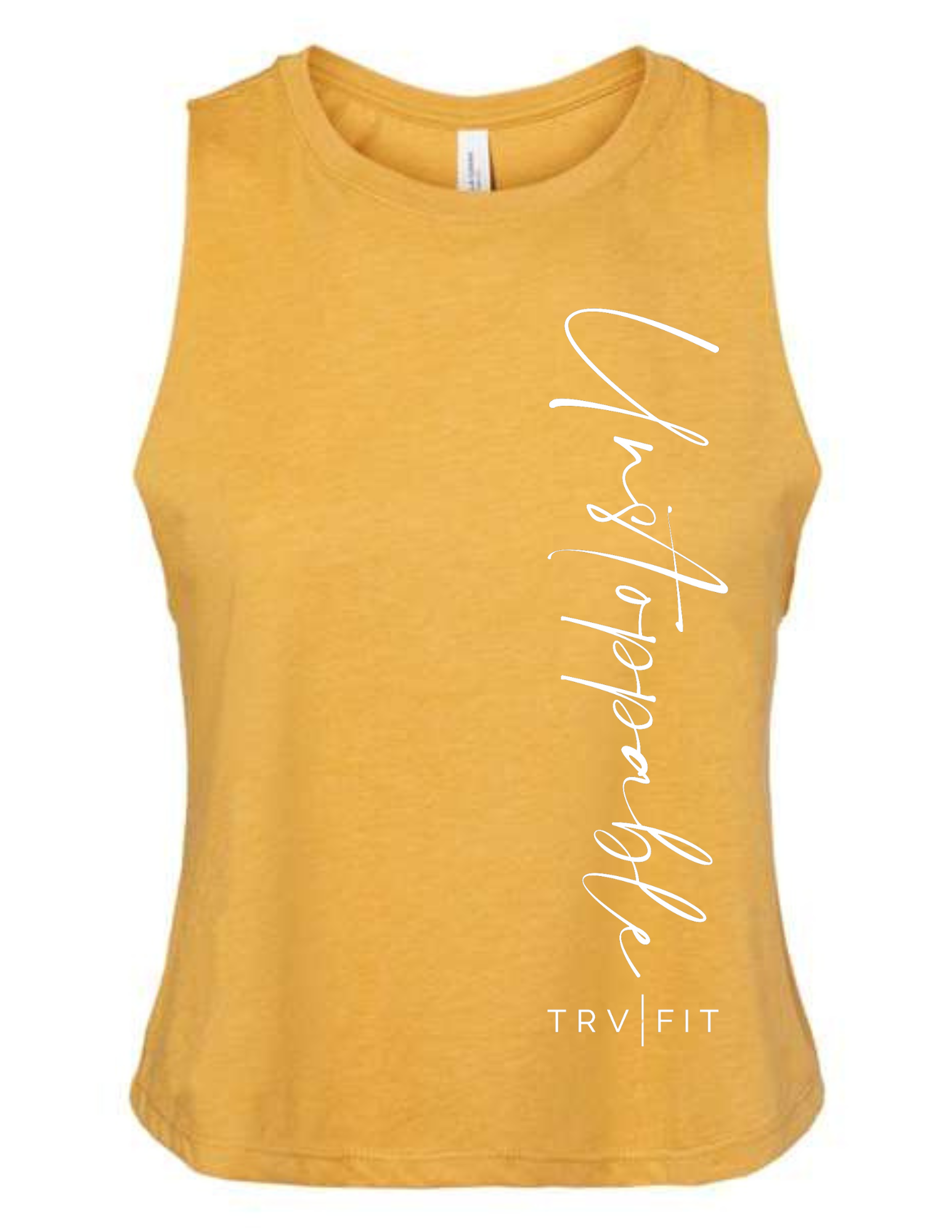 Women's Crop Racerback Tank