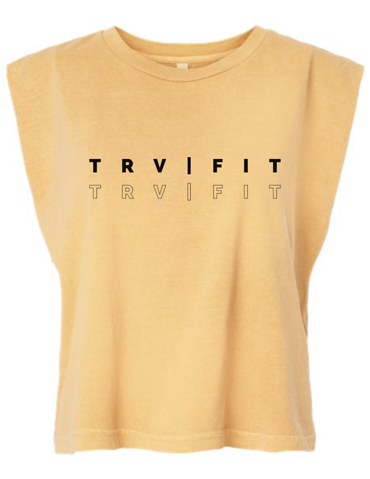 Women's Garment-Dyed Heavyweight Muscle Tee