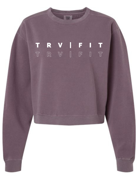 Garment-Dyed Mid-Length Sweatshirt (Summer) - Dusk